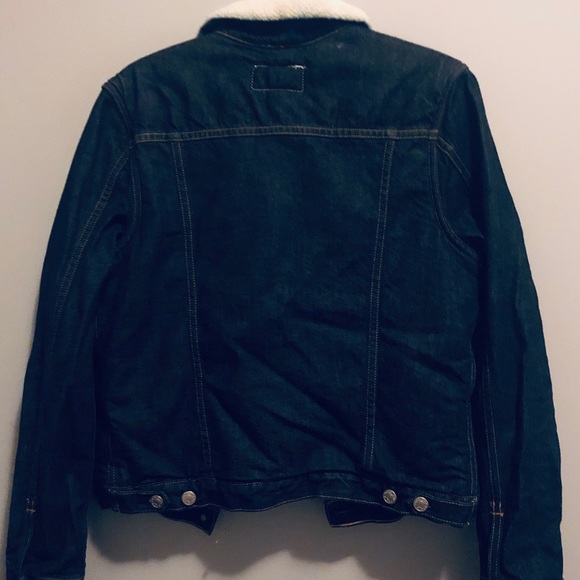 Rag & Bone Sherpa Lined Denim Jacket - Picture 3 of 4